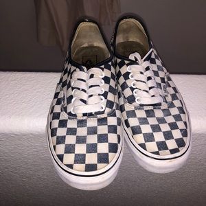 Checkered vans